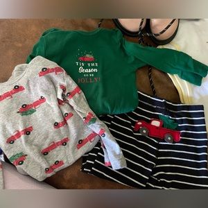 18 mos Holiday Set Carters